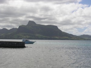 La vue sur la Baie de Vieux Grand Port