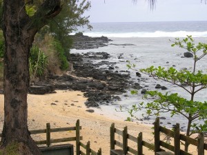 Depuis la terrasse et le bureau du poète